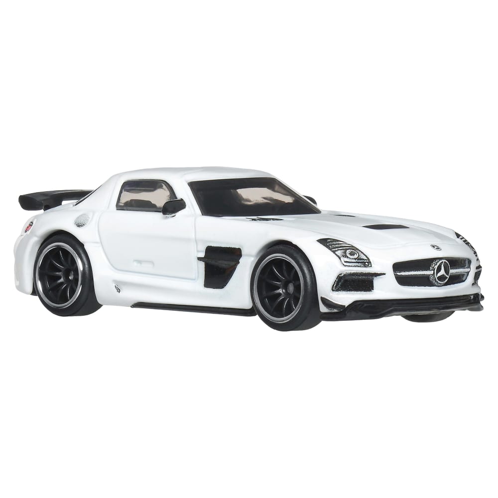 2/5 Hot Wheels Premium 1:64 Mercedes-Benz SLS AMG Coupé Black Series – Fast & Furious 2026 JHW65