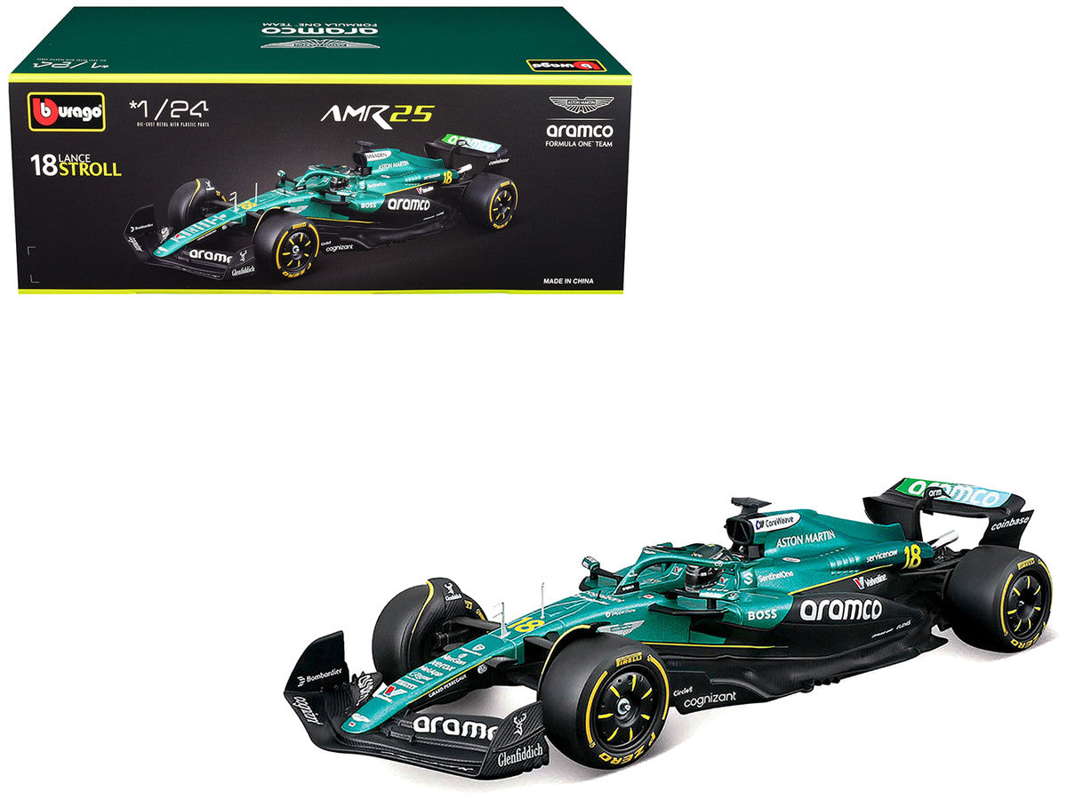 Bburago 1:24 Aston Martin AMR25 F1 2025