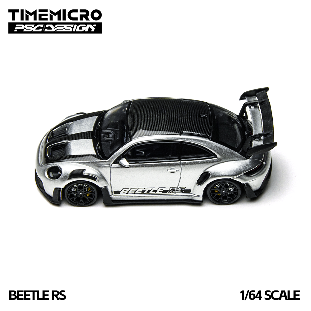 Volkswagen Beetle RS PSC Design Silver 1:64 – Time Micro Model TM647902