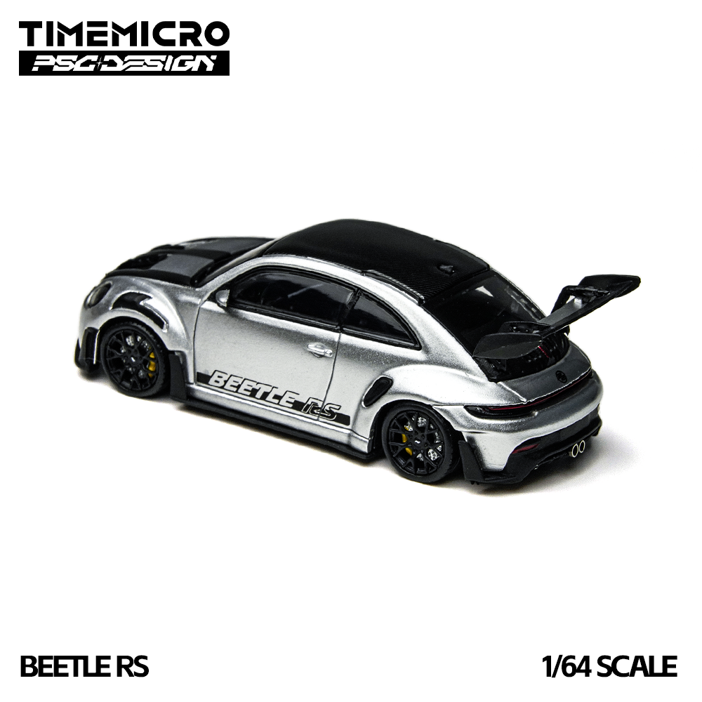 Volkswagen Beetle RS PSC Design Silver 1:64 – Time Micro Model TM647902