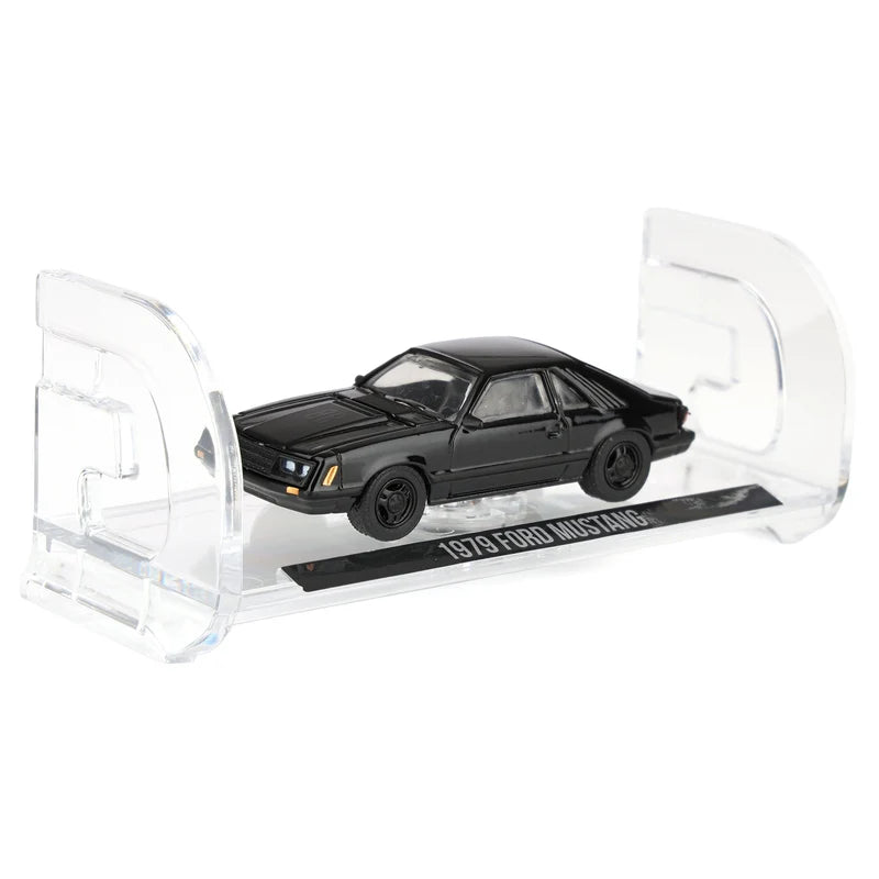 GreenLight 1:64 Ford Mustang Fastback 1979 Noir – Black Bandit Series 30 – GL28170-F