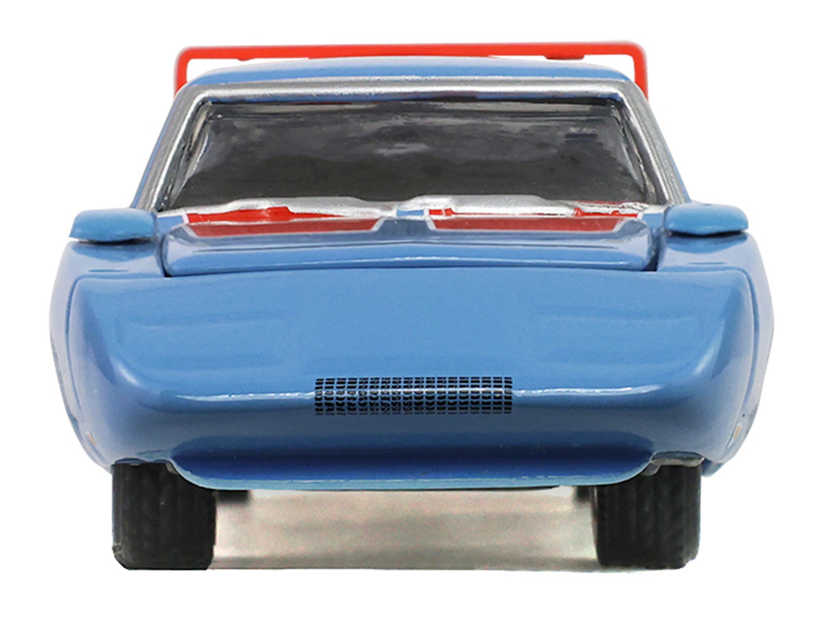 Dodge Charger Daytona 1969 bleu avec bandes rouges America 250 Edition Anniversary Collection Series 18 GreenLight 1:64 – GL28180-F