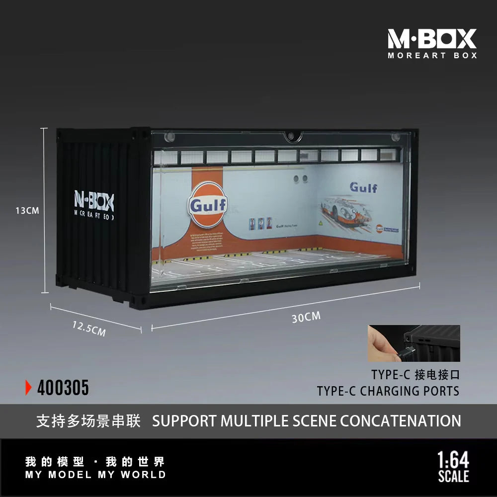 MBOX Gulf Container Model Storage Scene 1:64 MB400305