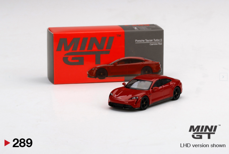 Porsche Taycan Turbo S Carmine Red