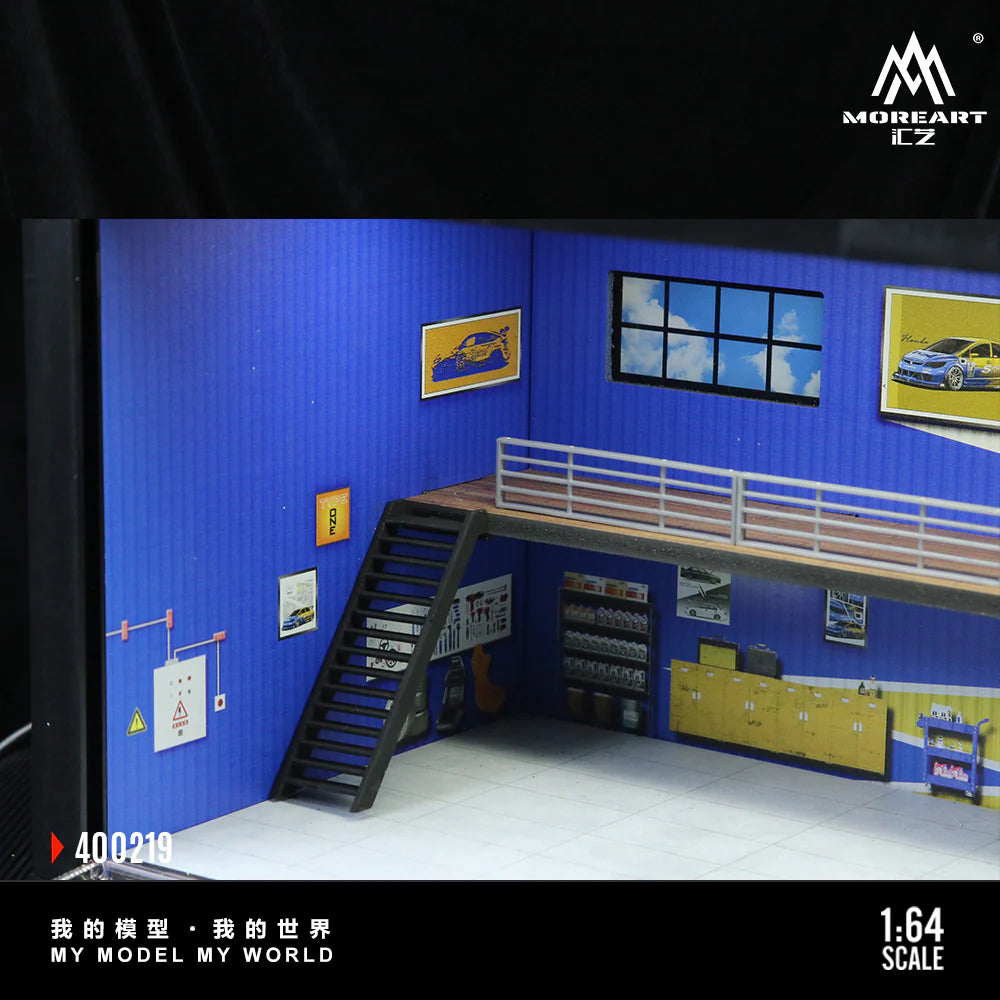 MoreArt 1/64-CONTAINER REPAIR SHOP SCENARIO J "SPOON" MO400219