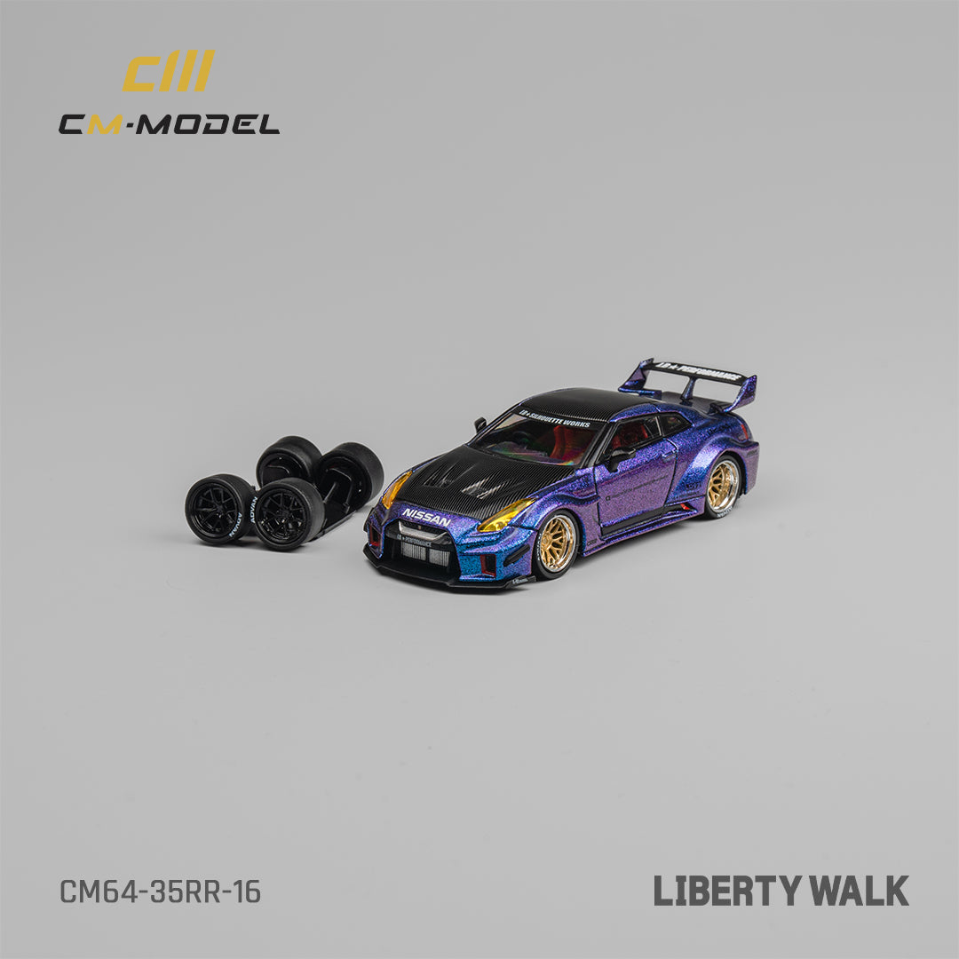 LBWK Nissan 35GT-RR - Chameleon with Carbon - Limited Edition - CM64-35RR-16