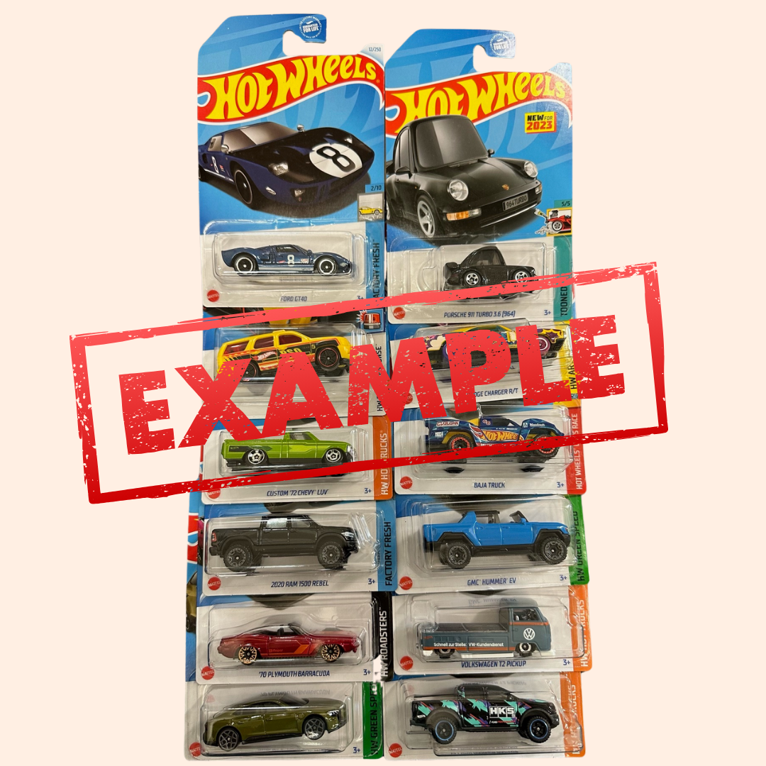 Hot Wheels boite mystère (12pcs)