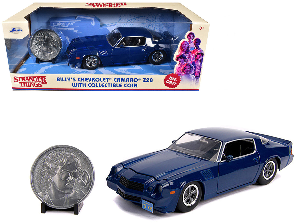 Chevrolet Camaro Z28 "Billy - Stranger Things" (inclus médaillon)