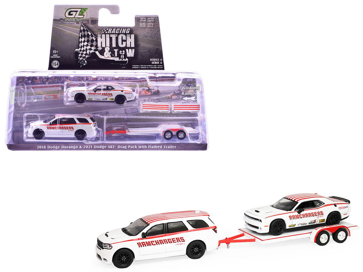 2018 Dodge Durango and 2016 Dodge Challenger SRT/Hellcat w/Trailer