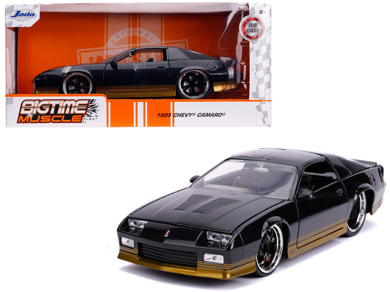 1985 Chevrolet Camaro Z28 Black Metallic with Gold Stripes