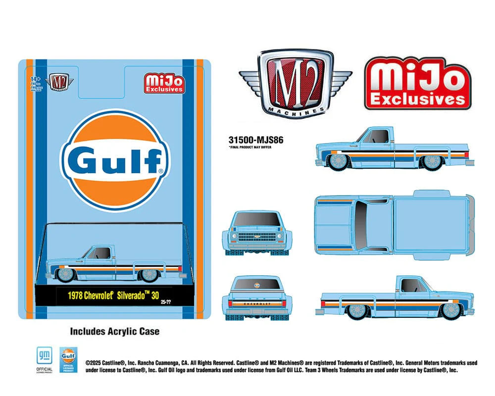 (PRE-ORDER 2025) 1978 Chevrolet Silverado 30 Custom-Gulf