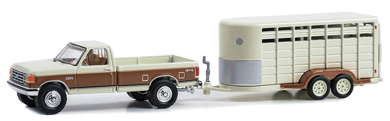 1991 Ford F-250 XLT Lariat with Livestock Trailer Hitch & Tow Series 30