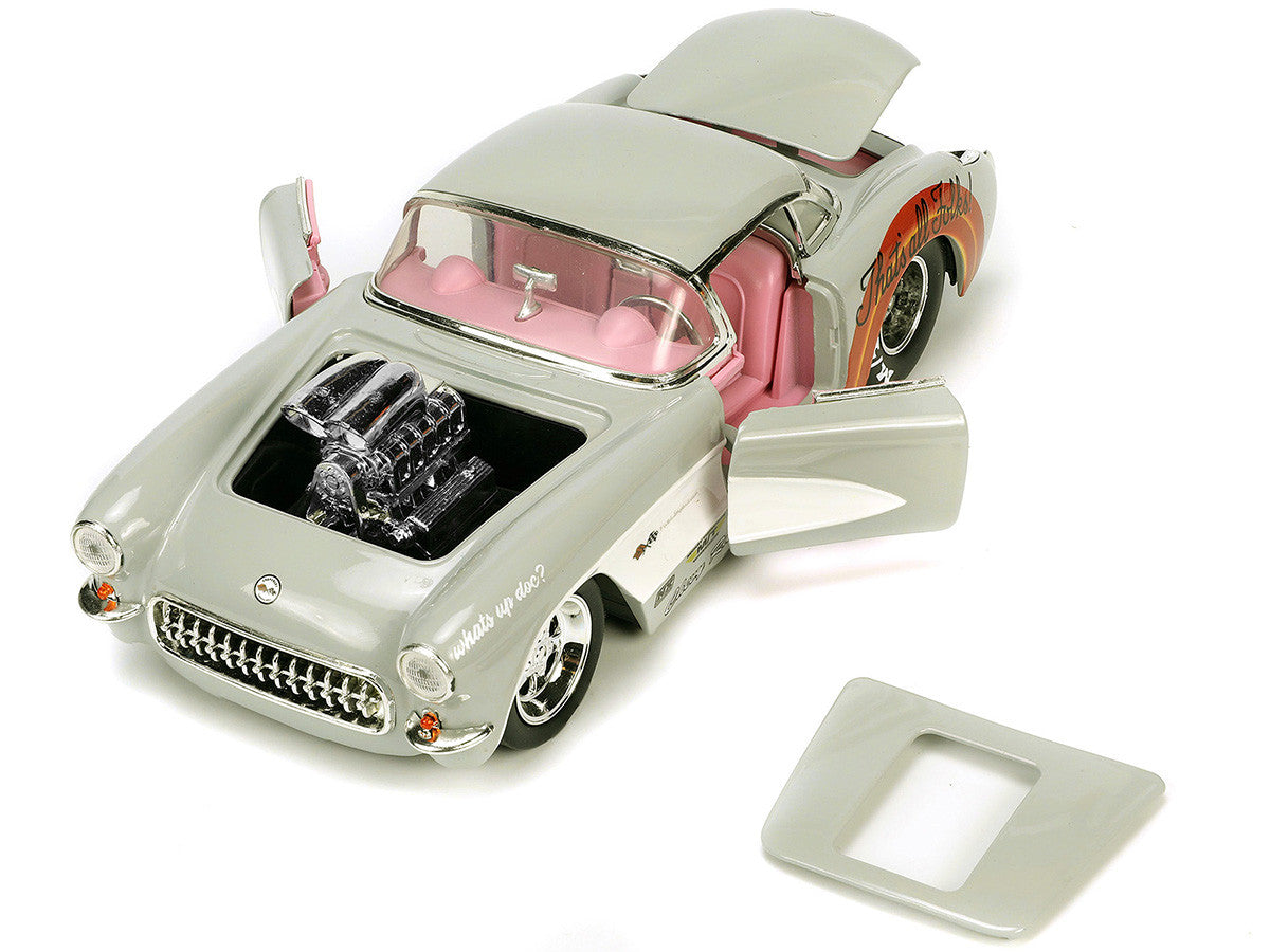 1956 Chevrolet Corvette with Bugs Bunny Figure