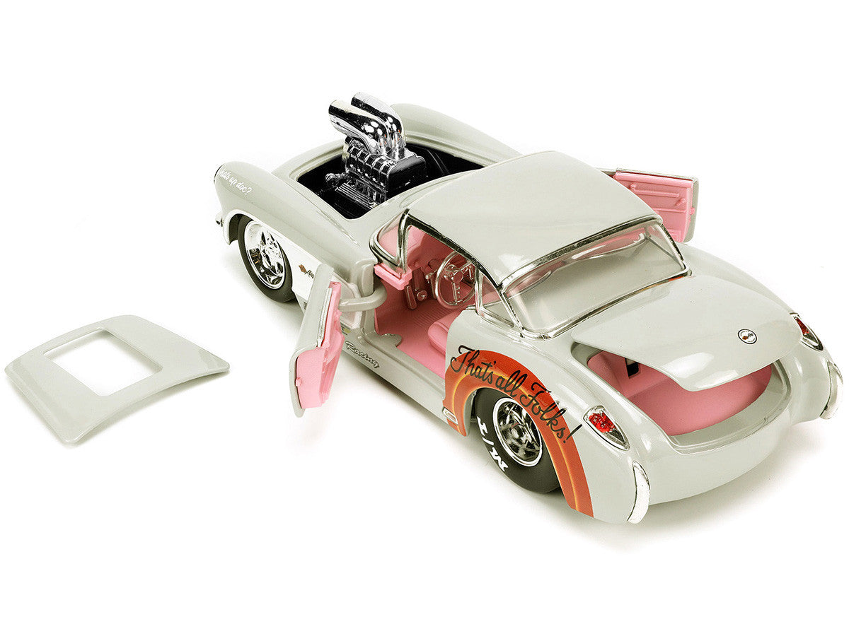 1956 Chevrolet Corvette with Bugs Bunny Figure