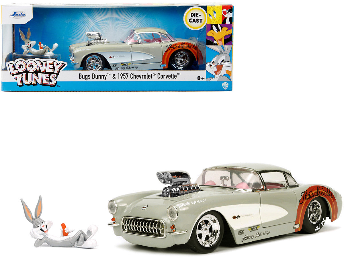 1956 Chevrolet Corvette with Bugs Bunny Figure