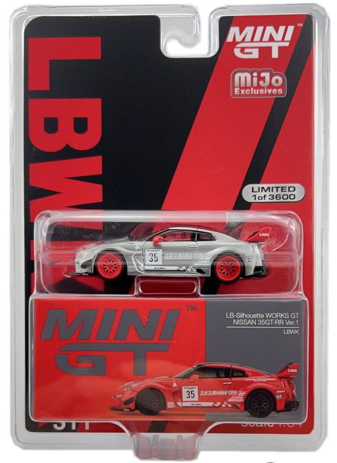 CHASE CARS-LB-Silhouette Works GT Nissan 35GT-RR Ver.1 (Red/Black)