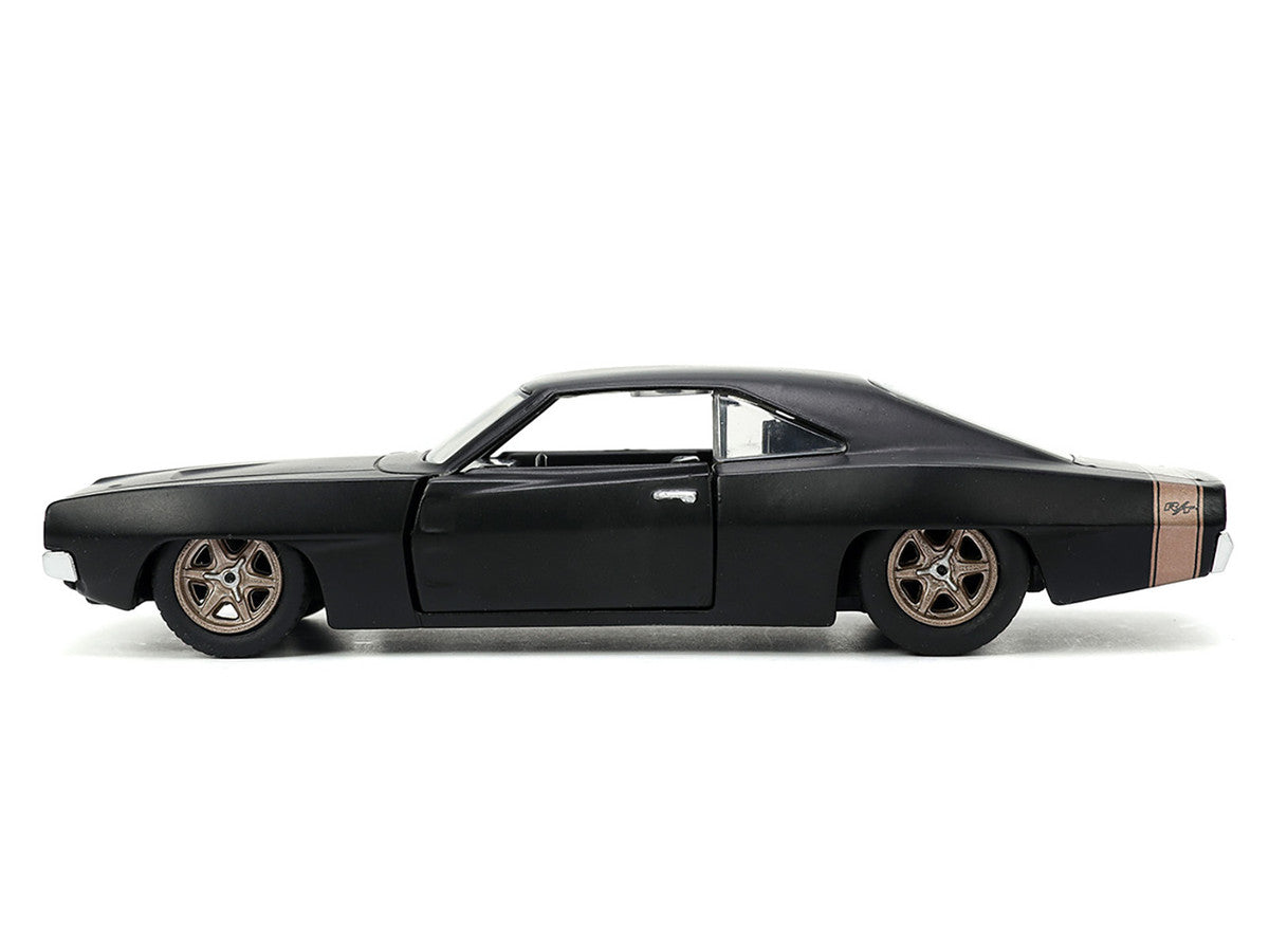 1968 Dodge Charger Widebody Matt Black"F9" (2021) Movie "Fast & Furious"