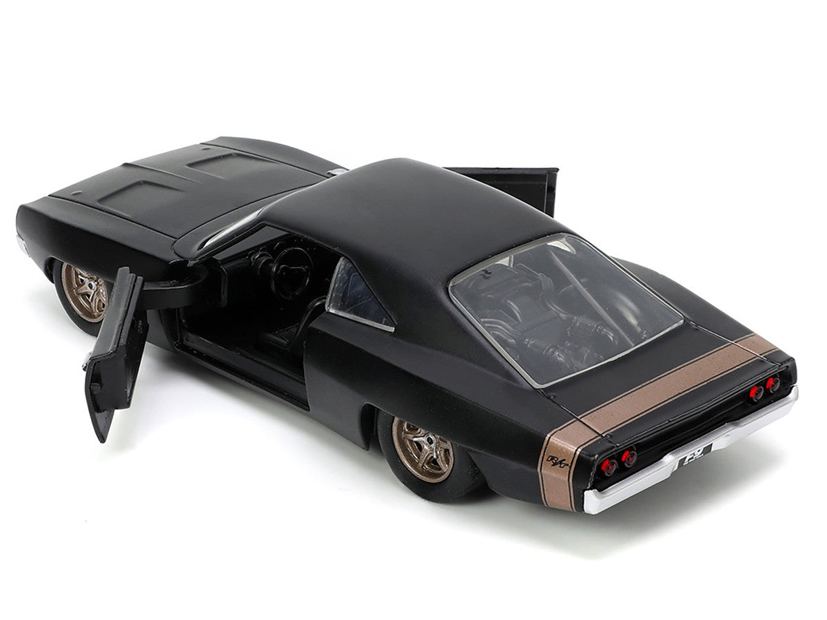 1968 Dodge Charger Widebody Matt Black"F9" (2021) Movie "Fast & Furious"