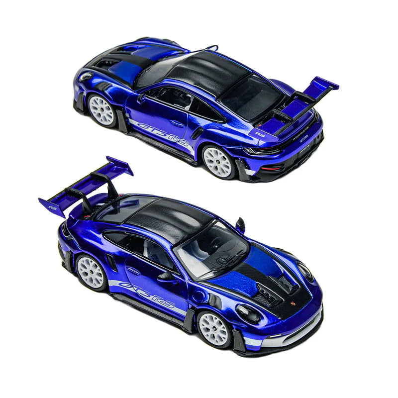 TimeMicro 1/64-Persche 911 (992) GT3 RS- Marino Blue TM644643
