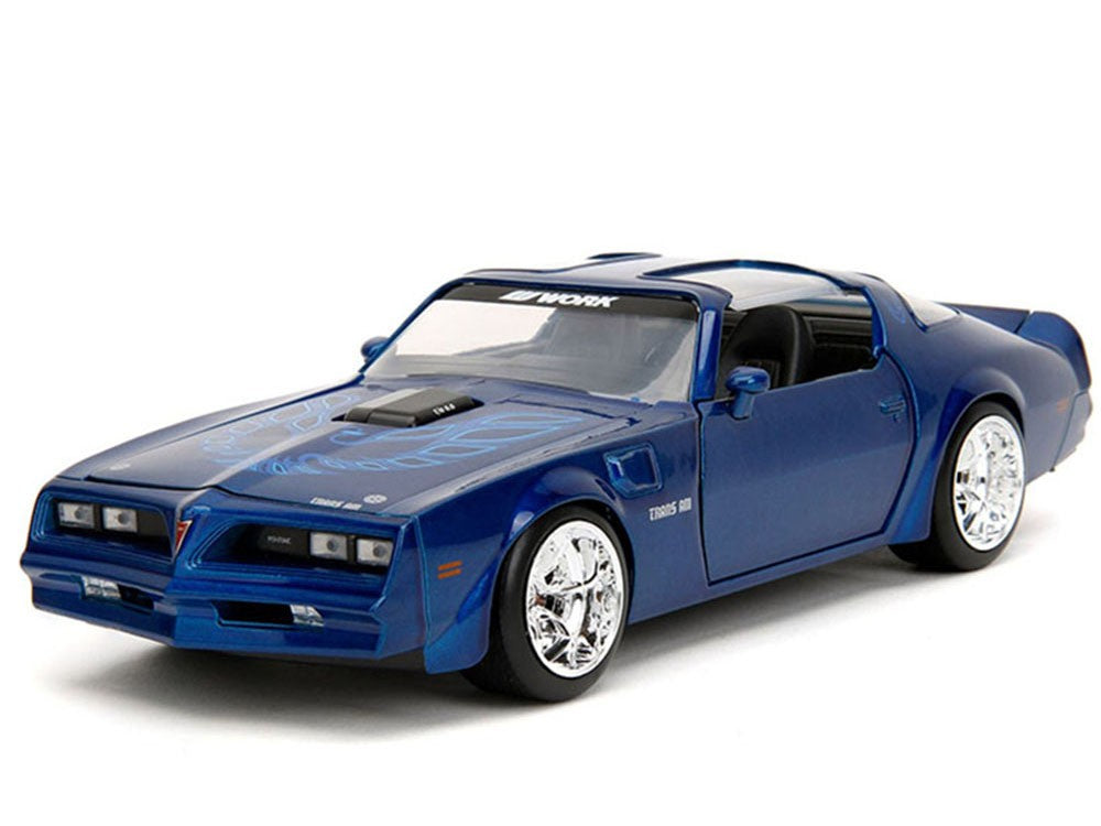 1977 Pontiac Firebird Trans Am (Blue Metallic)