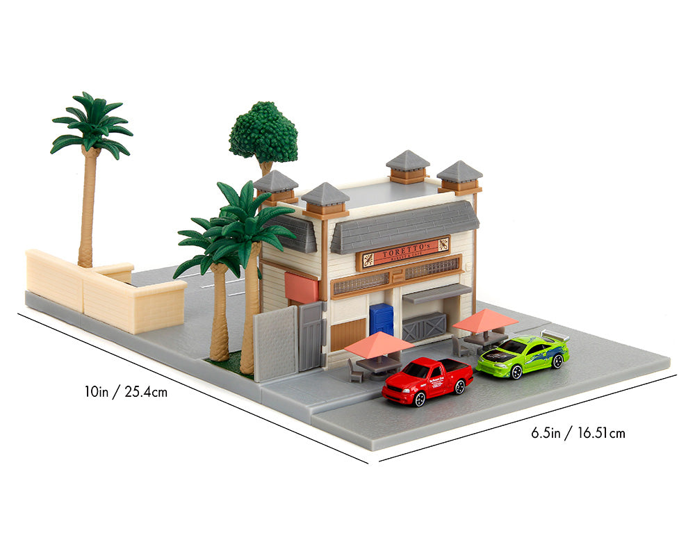 Fast and Furious Dom Toretto’s Market & Cafe Scene (Nano Scene)