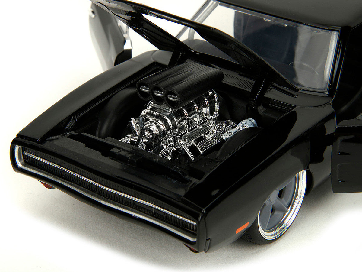 1970 Dodge Charger R/T Black "Fast X" (2023) Movie "Fast & Furious"