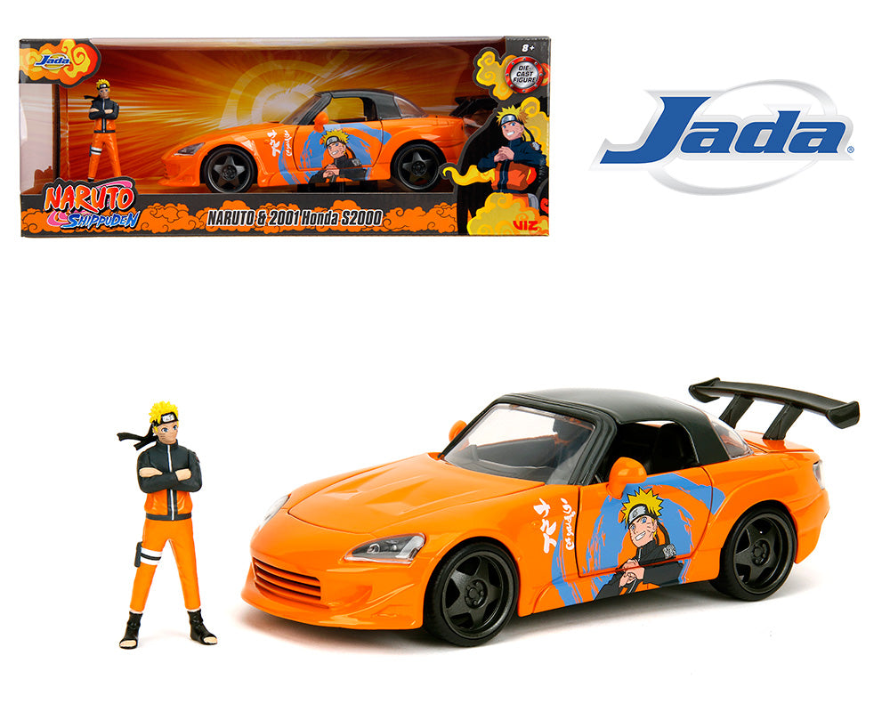2001 Honda S2000 with Naruto Figure "Naruto Shippuden"