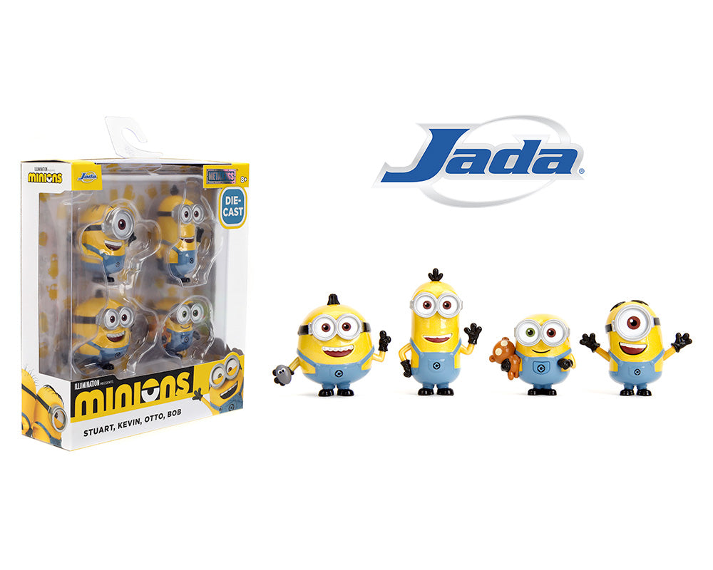 Jada 2.5″ Metalfigs – Minions 4 Pack