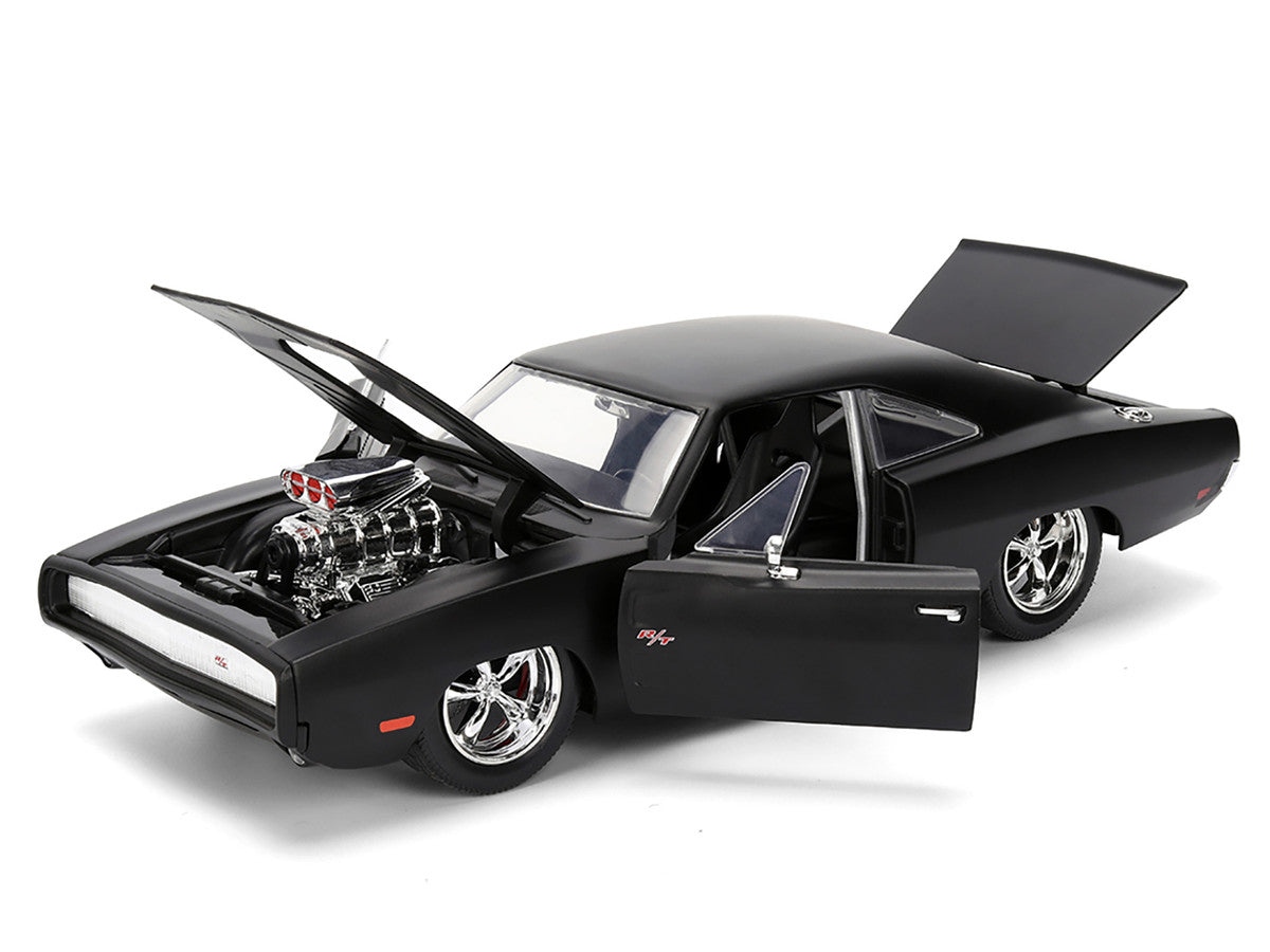 1970 Dodge Charger R/T Matt Black "Fast & Furious" (2009) Movie "Fast & Furious"
