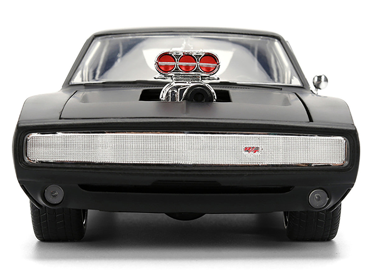 1970 Dodge Charger R/T Matt Black "Fast & Furious" (2009) Movie "Fast & Furious"