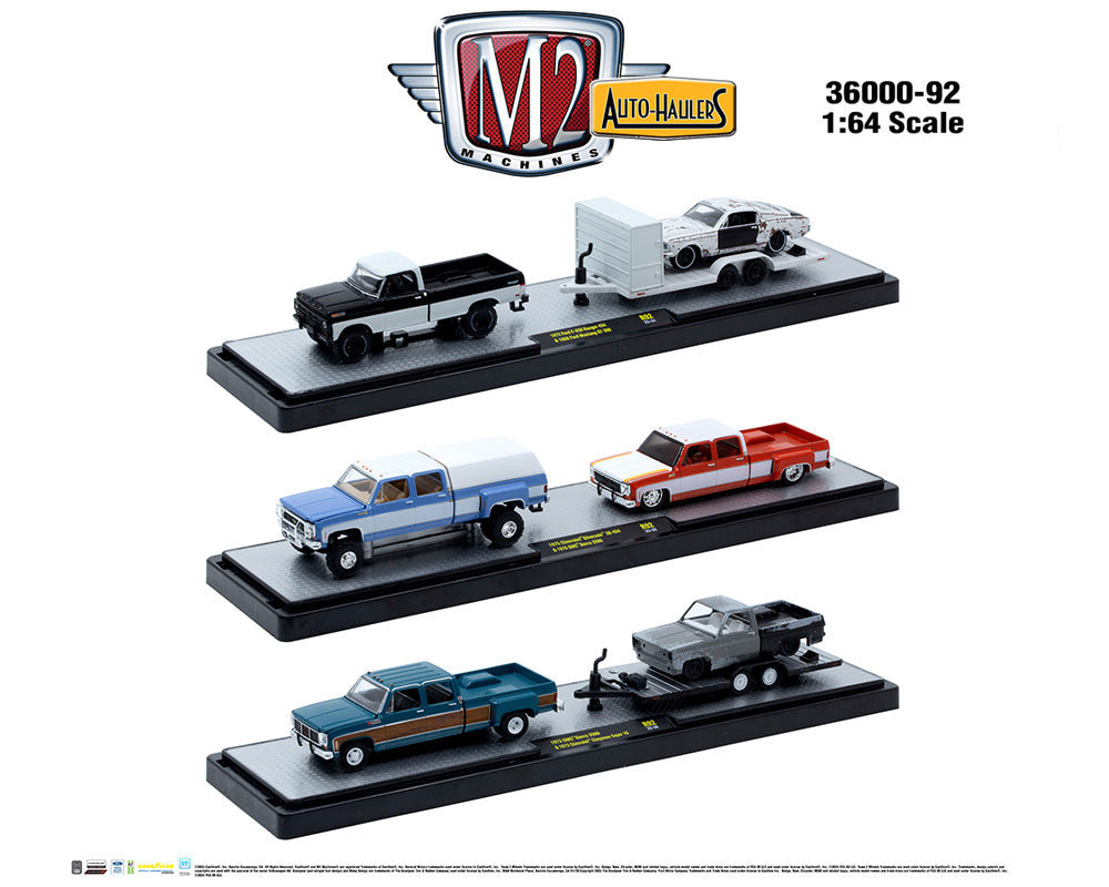 M2 Machines-Auto-Haulers Release 92 - 3-Piece Set (36000-92)