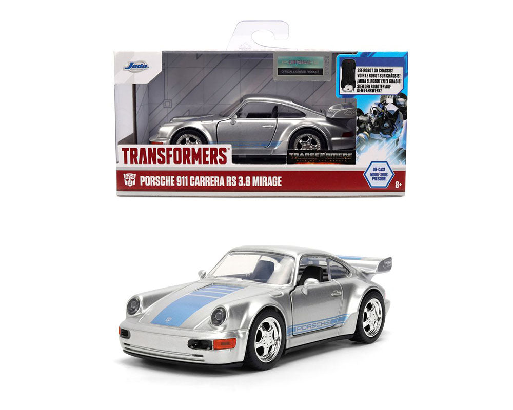 Jada 1:32 Transformers Porsche 911 Carrera RS 3.8 Mirage – Hollywood Rides – JD36210