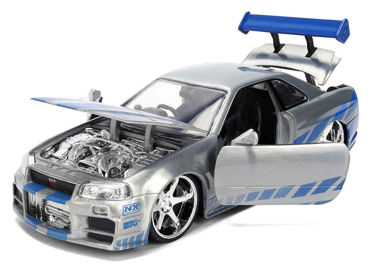 Brian’s 2002 Nissan Skyline GT-R34 – Silver- Fast & Furious 25 Year Anniversary