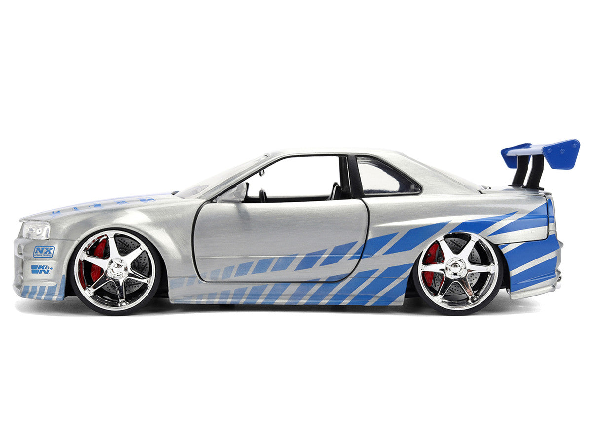 Brian’s 2002 Nissan Skyline GT-R34 – Silver- Fast & Furious 25 Year Anniversary