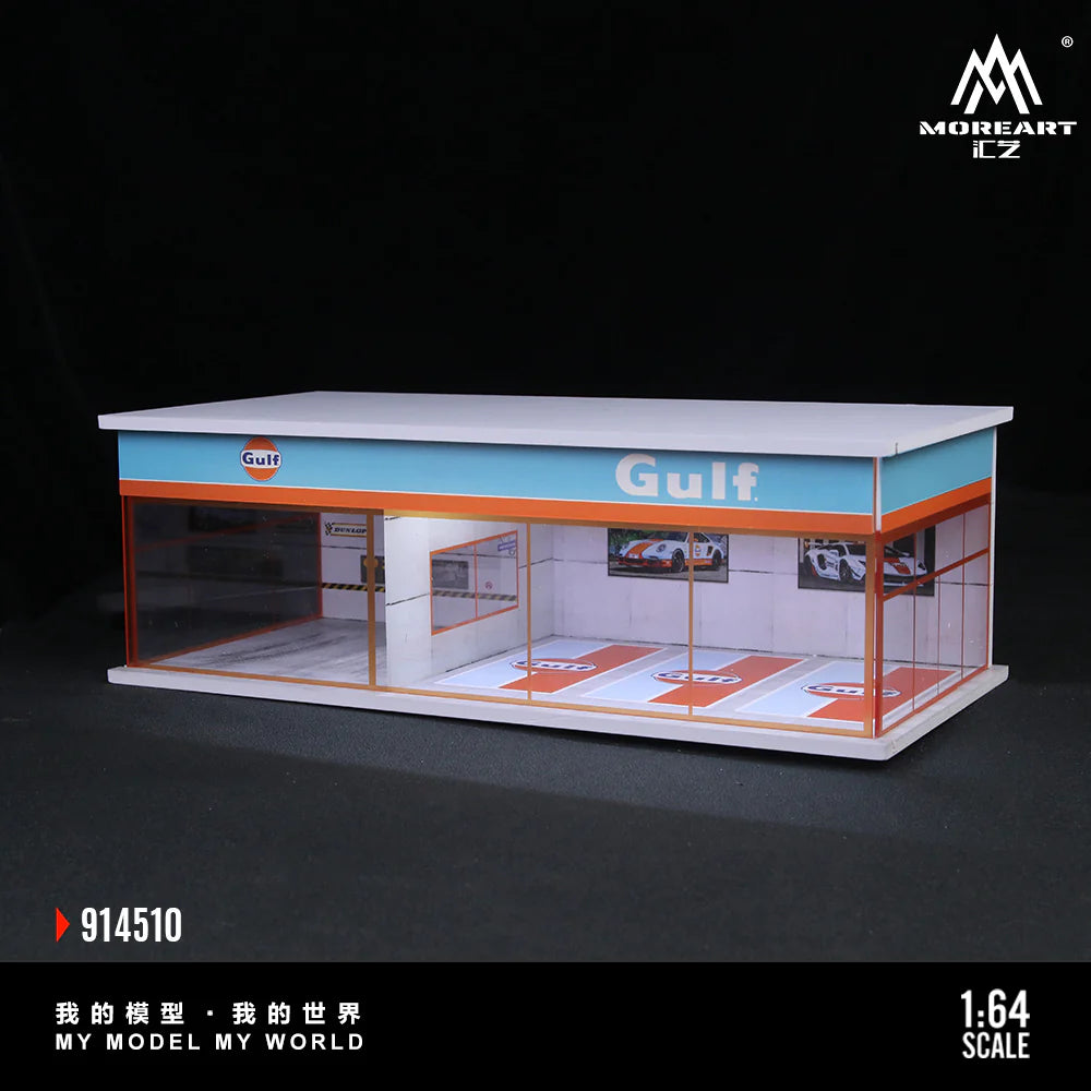 MoreArt 1/64-GULF PARKING EXHIBITION HALL MO914510