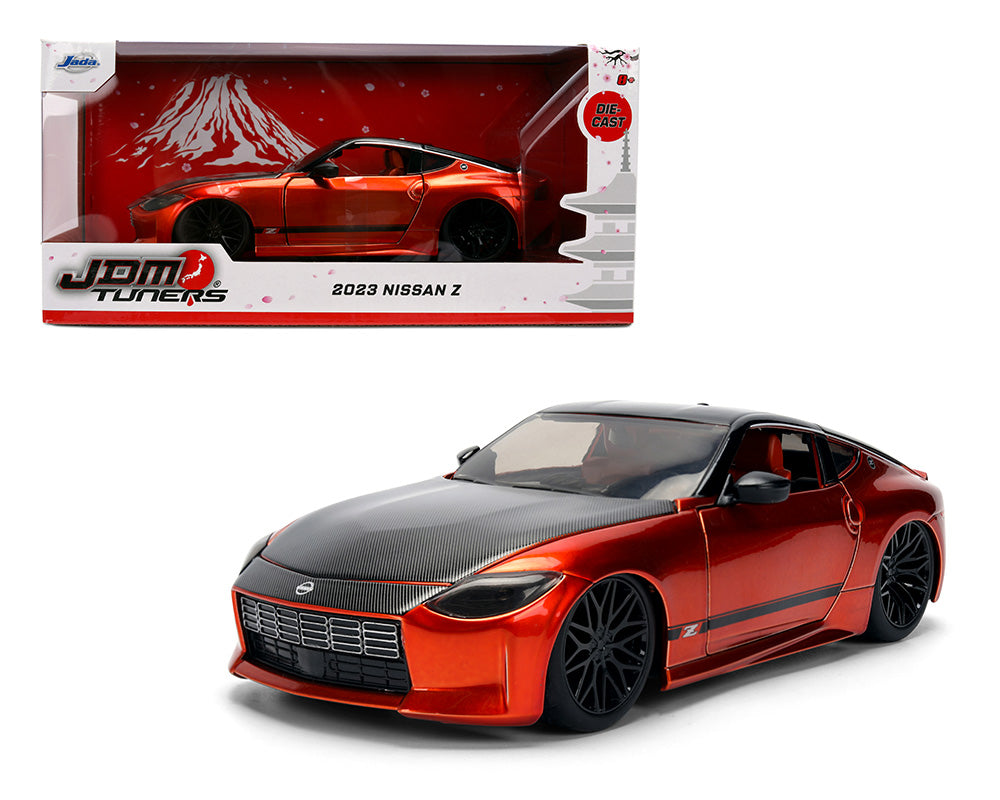 2023 Nissan Z – Orange with Black Roof and Carbon Hood