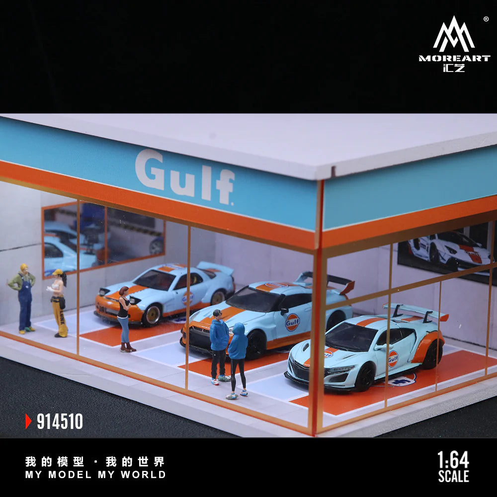 MoreArt 1/64-GULF PARKING EXHIBITION HALL MO914510