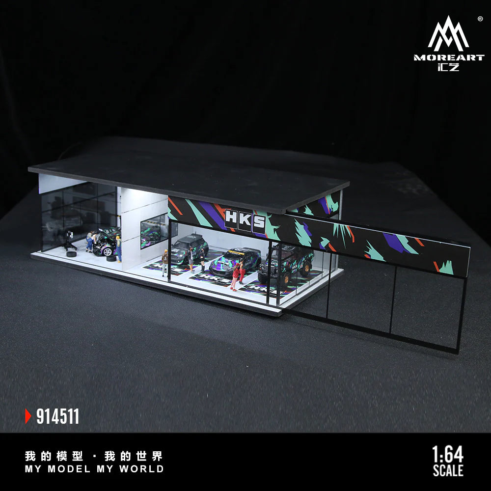 MoreArt 1/64-HKS PARKING EXHIBITION HALL MO914511
