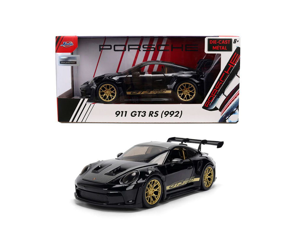 Jada 1:24 Porsche 911 GT3 RS (992) – Noir – Hyper-Spec – JD37810