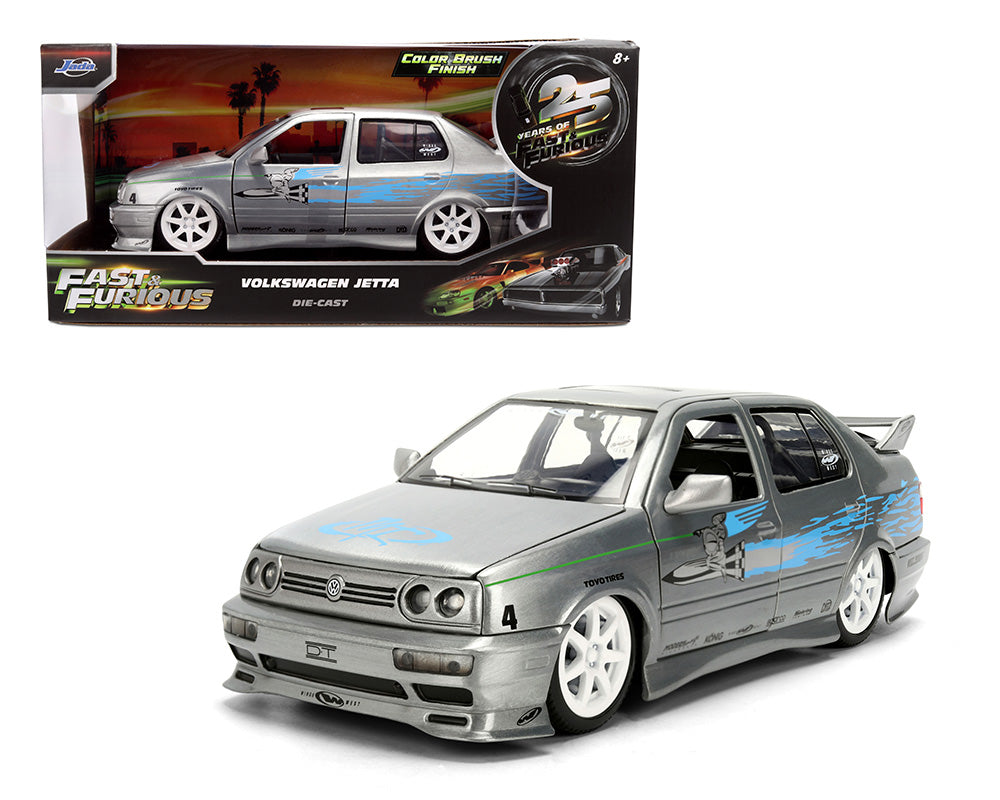 Volkswagen Jetta couleur métal brut finition brossée - Fast & Furious 25 Years