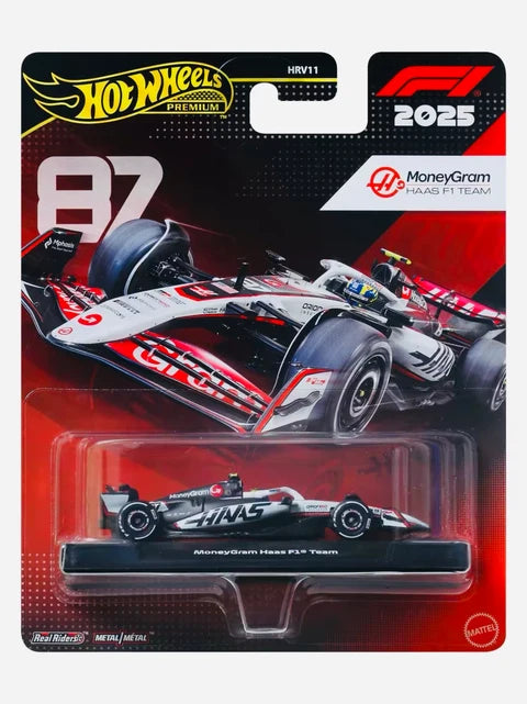 Hot Wheels 1:64 MoneyGram Haas F1 Team