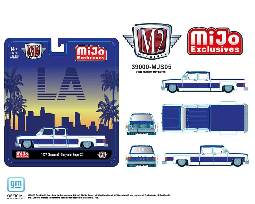 (PRE-ORDER 2025) 1977 Chevrolet Cheyenne Super 30 (LA White)