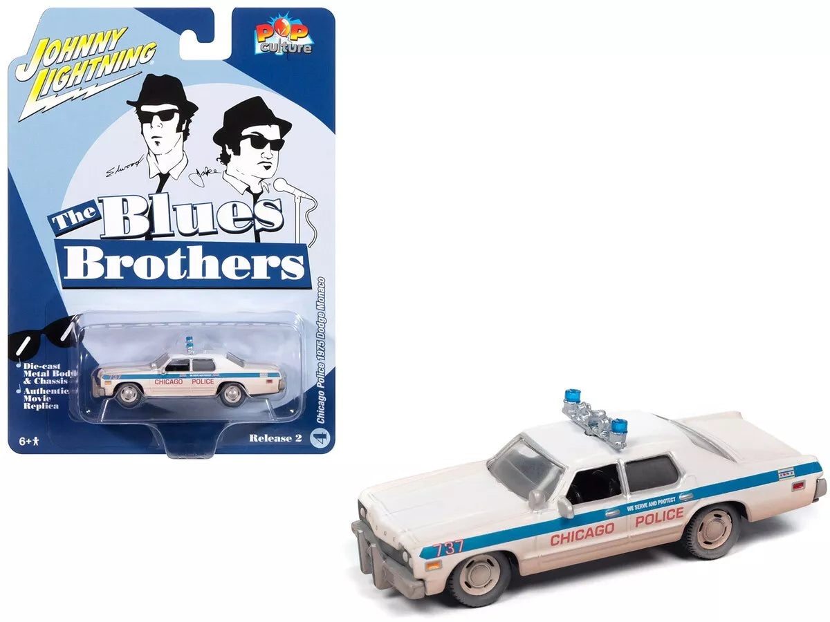 1975 Dodge Monaco Chicago Police White (Dirty Version) Blues Brothers (1980)