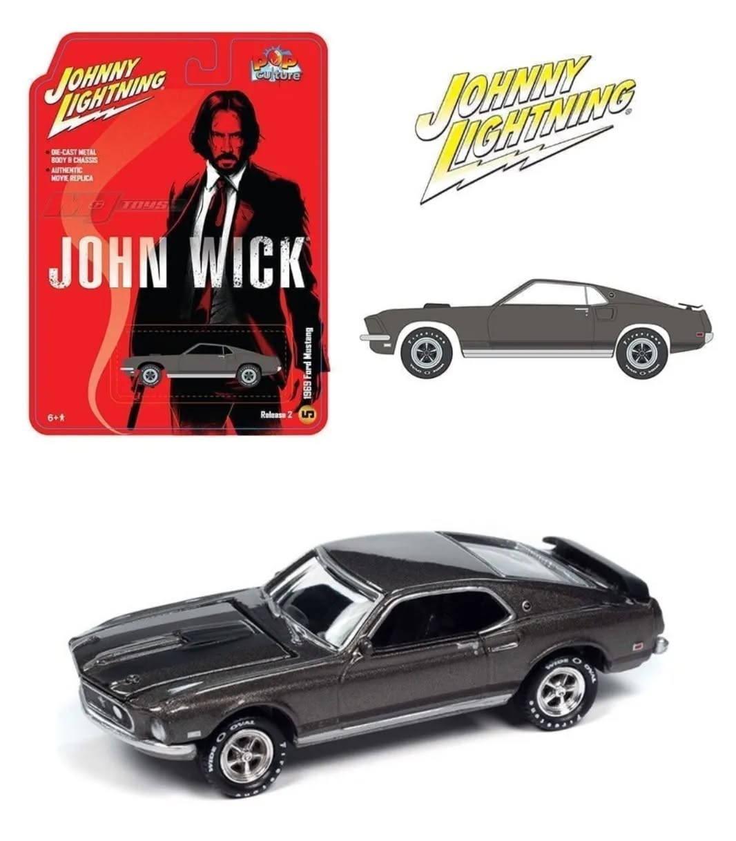1969 Ford Mustang Mach 1 John Wick – "Pop Culture" (Limite 1 per client-Limit 1 per client)