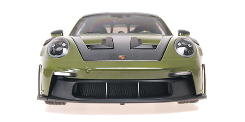 PORSCHE 911 (992) GT3RS – 2024 – NATO OLIVE W BLACK WHEELS