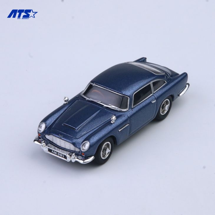Aston Martin DB5 bleu métallisé 1:64 – ATS ATS881204
