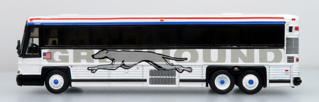 MCI D4000, Coach Bus Greyhound Shadow Livery