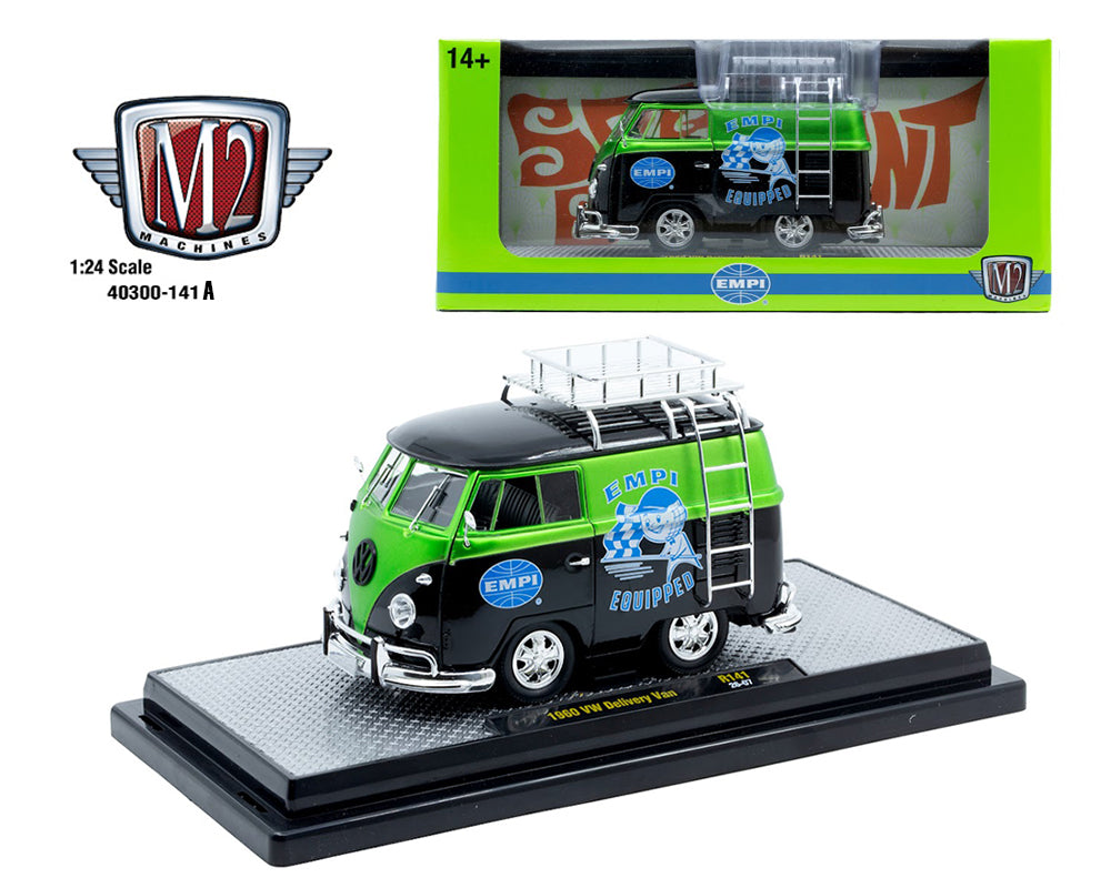 (PRE-0RDER 2026) M2 Machines 1:24-1960 VW Delivery Van EMPI Release 141A