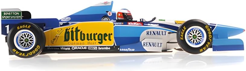 BENETTON - F1 B195 TEAM MILD SEVEN RENAULT N 1 WORLD CHAMPION WINNER JAPAN GP WITH RAIN TYRES MICHAEL SCHUMACHER 1995
