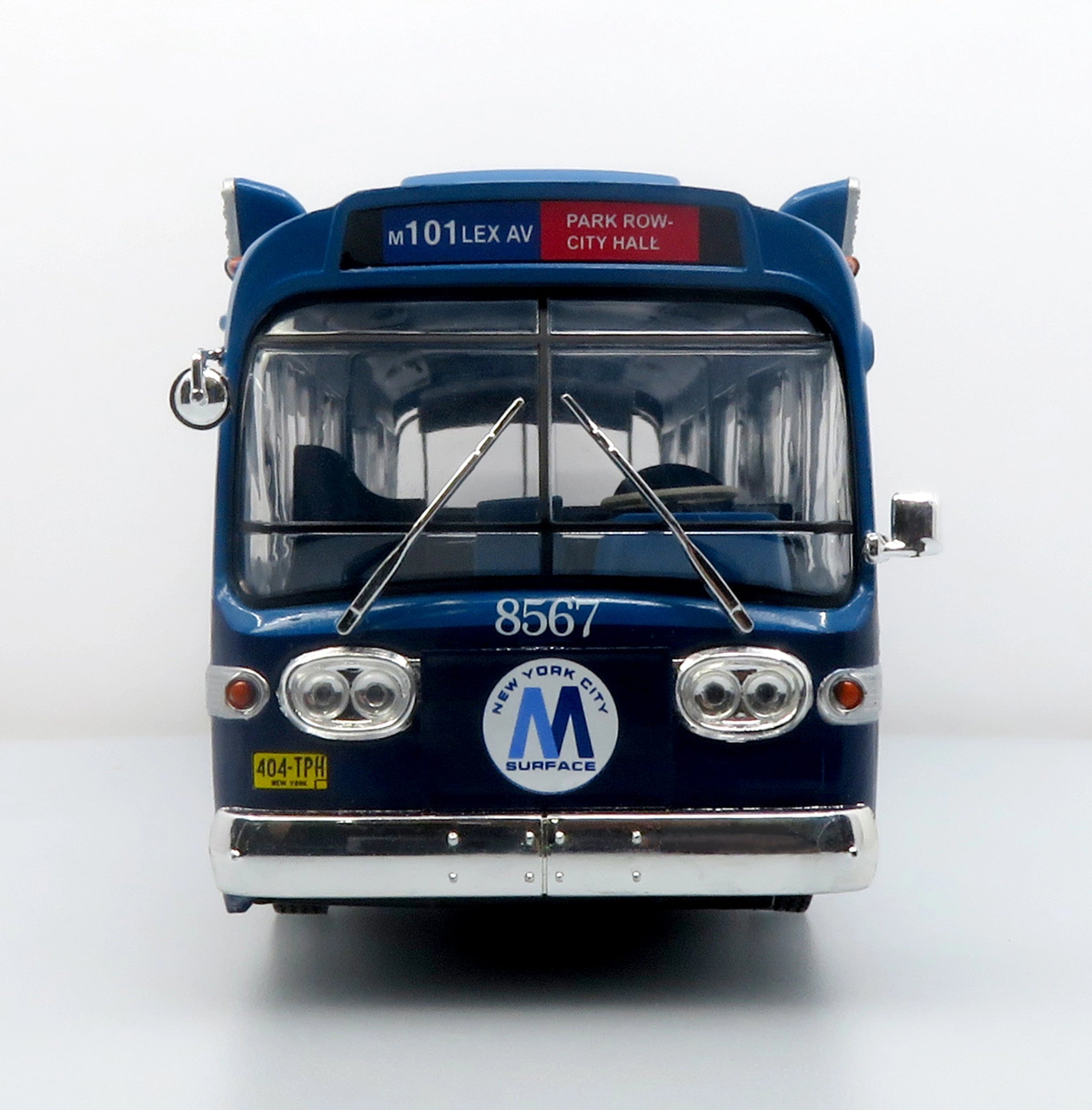 GM TDH-5303 Transit Bus 1963 1:43 MTA New York City Iconic Replicas 43-0666